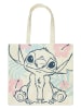 Lilo & Stitch Shopper "Lilo & Stitch" in Creme - (L)40 x (B)35 x (H)0,5 cm