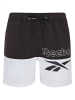 Reebok Badeshorts "Rory" in Schwarz/ Weiß