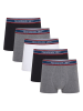 Reebok 5er-Set: Boxershorts "Baird" in Schwarz/ Grau/ Weiß