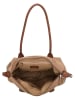 Charm Shopper bag w kolorze beżowym - 42 x 25 x 15 cm