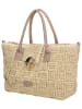 Charm Shopper in Beige - (B)41 x (H)24 x (T)9 cm