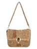 Charm Schultertasche in Beige - (B)22 x (H)19 x (T)5 cm