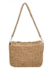 Charm Schultertasche in Beige - (B)22 x (H)19 x (T)5 cm