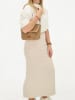 Charm Schultertasche in Beige - (B)22 x (H)19 x (T)5 cm