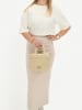 Charm Henkeltasche in Beige - (B)26 x (H)20 x (T)8 cm