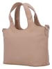 Charm Leren handtas beige - (B)27 x (H)18 x (D)9 cm
