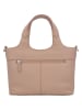 Charm Leren handtas beige - (B)27 x (H)18 x (D)9 cm