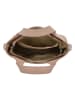 Charm Leren handtas beige - (B)27 x (H)18 x (D)9 cm