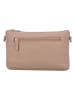 Charm Leder-Umhängetasche in Beige - (B)22 x (H)14 x (T)7 cm