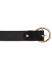 Charm Gürtel in Schwarz