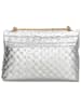Charm Schultertasche in Silber - (B)22 x (H)14 x (T)8 cm