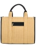 Charm Henkeltasche in Beige - (B)35 x (H)30 x (T)15 cm