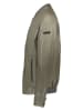 Bugatti Lederjacke in Khaki