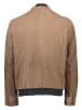 Bugatti Lederjacke in Beige