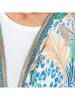 Isla Bonita by SIGRIS Kaftan in Beige/ Blau/ Weiß