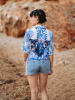 Isla Bonita by SIGRIS Blouse wit/blauw