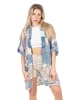 Isla Bonita by SIGRIS Kaftan in Beige/ Blau/ Creme