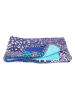 Isla Bonita by SIGRIS Pareo donkerblauw/turquoise/beige - (L)170 x (B)110 cm