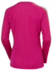 Helly Hansen Functionele longsleeve "Lifa Active" roze/wit/zwart