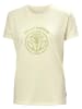 Helly Hansen Koszulka funkcyjna "Skog Graphic Tee" w kolorze żółtym