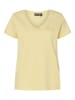 Pieces Shirt "Tilde" in Gelb