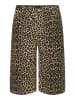 Pieces Bermudas "Salume" in Braun/ Beige
