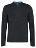 rukka Funktionslongsleeve "Murtu" in Schwarz/ Türkis