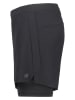 rukka 2in2-Funktionsshorts "Maaninka" in Schwarz