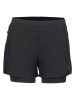 rukka 2in1-Funktionsshorts "Makela" in Schwarz