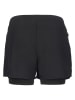 rukka 2in1-Funktionsshorts "Makela" in Schwarz