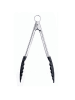 Cuisipro Küchenzange in Silber/ Schwarz - (L)24 cm