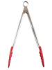 Cuisipro Küchenzange in Silber/ Rot - (L)30,5 cm