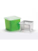 Cuisipro Joghurt- und Frischkäsebereiter in Grün - (B)13 x (H)12,3 x (T)13 cm