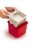 Cuisipro Joghurt- und Frischkäsebereiter in Rot - (B)13 x (H)12,3 x (T)13 cm