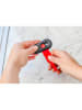 Dreamfarm 2er-Set: Reinigungsschaber ''Cleana'' in Rot/ Blau - (L)12,7 x (B)3,5 cm