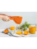 Dreamfarm Zitruspresse ''Fluicer'' in Orange - (B)8,7 x (H)3 x (T)23 cm