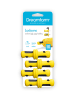 Dreamfarm 4er-Set: Maiskolbenhalter ''Lockorns'' in Gelb - (L)3 cm