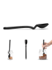 Dreamfarm Restelöffel ''Mini Supoon'' in Schwarz - (L)20,2 cm