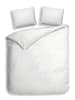 Heckett Lane Satijnen beddengoedset "Jolie" wit/lichtroze