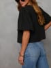 LA Angels Bluse in Schwarz