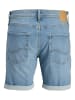 Jack & Jones Spijkershort "Rick" lichtblauw