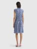 Benetton Jurk lichtblauw/blauw