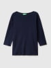 Benetton Longsleeve in Dunkelblau