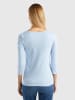 Benetton Longsleeve lichtblauw