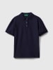 Benetton Poloshirt in Dunkelblau