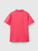 Benetton Poloshirt in Fuchsia