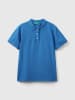 Benetton Poloshirt in Blau