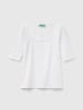 Benetton Shirt in Weiß