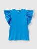 Benetton Bluse in Blau