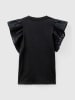 Benetton Bluse in Schwarz